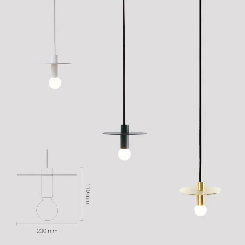 Nordic simplicity LED E27 Pendant light Hanging Lights Home improvement Iron decoration Pendant lamp